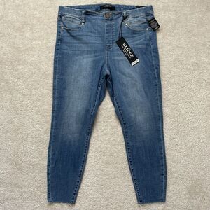 Liverpool Jeans Company Blue Ankle Cropped Jeans